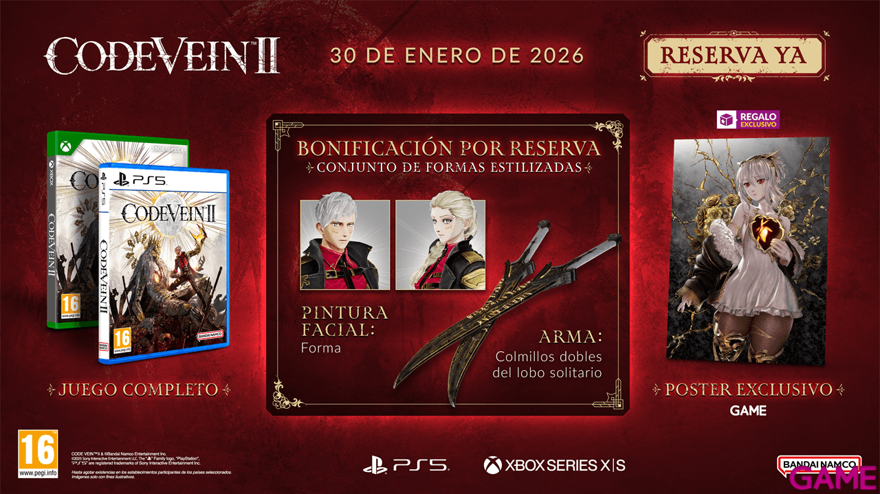 Code Vein II PS5