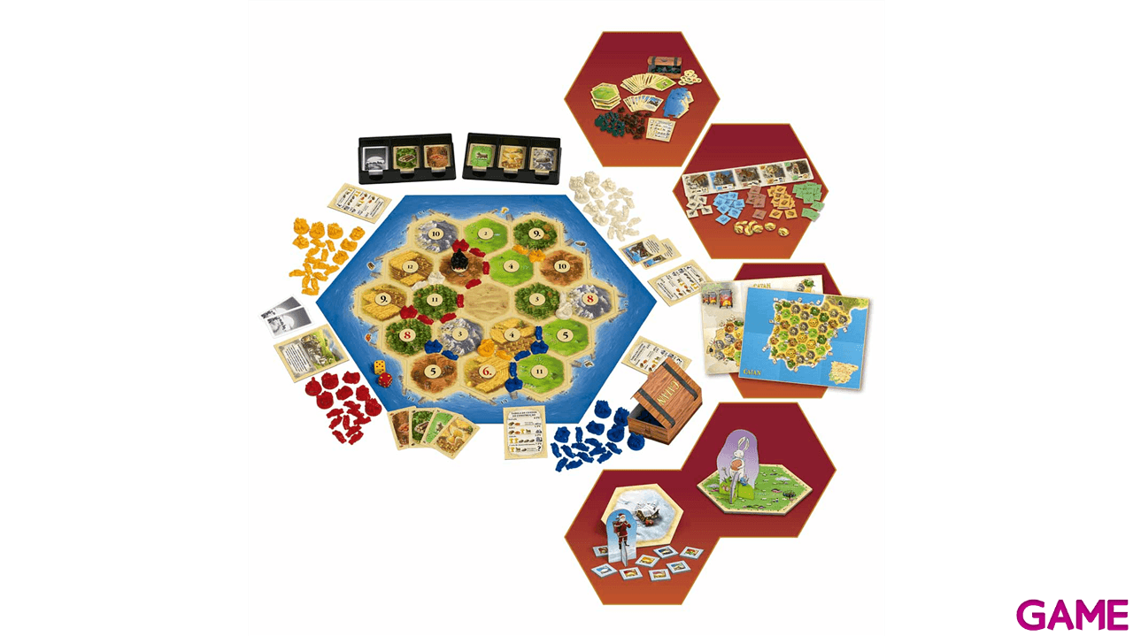 Juego de mesa Catan Plus