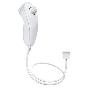 Mando Nunchako Nintendo Blanco