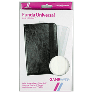 Funda Universal Blanca-Negra Tablet 7" GAMEware