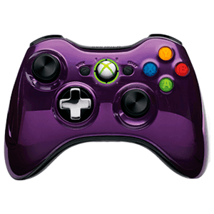 Controller Inalambrico Microsoft Chrome Púrpura - Seminuevo