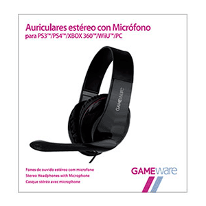 GAMEware PC - PS5 - PS4 - XBOX - WiiU - Auriculares Gaming