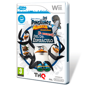 Los Pingüinos de Madagascar: El Regreso del Dr. Espiraculo - Seminuevo Wii