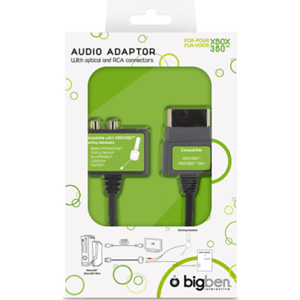 Cable Audio Headset Adapter para Xbox 360