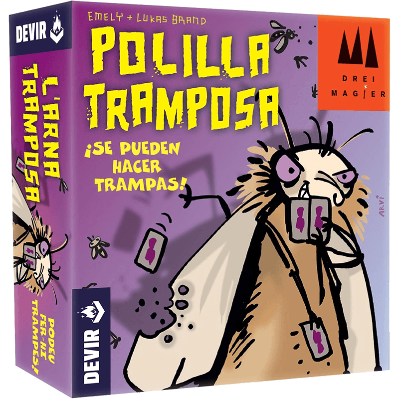 Juego de mesa Polilla Tramposa