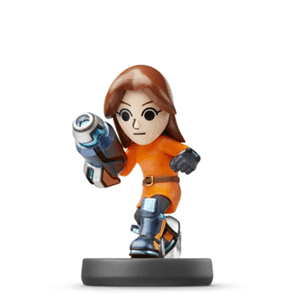 Figura amiibo Smash Mii Gunman Tiradora Mii