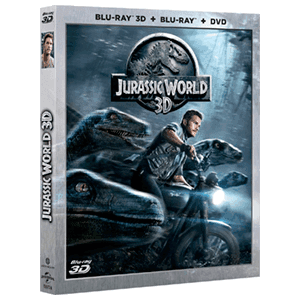 Jurassic World DVD + BD + BD 3D