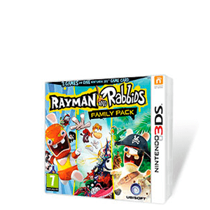 Rabbids + Rayman Compilation - Seminuevo 3DS