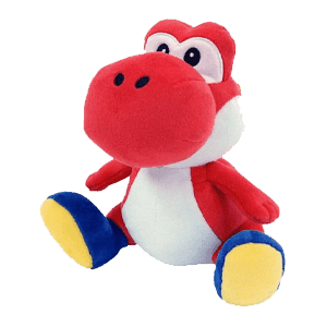 Peluche Yoshi Rojo 20 cm Super Mario
