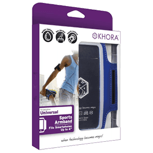 Brazalete Deportivo Azul smartphones S-M Khora