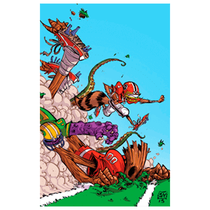 Mapache Cohete y Groot nº 21