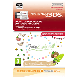 Pasadibujos: Las maravillosas flores de Nikki - 3DS