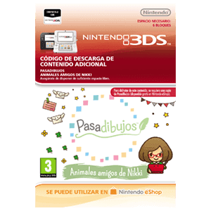 Pasadibujos: Animales amigos de Nikki - 3DS