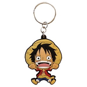 Llavero de PVC One Piece Luffy SD