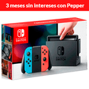 Nintendo Switch Azul Neon Rojo Neon
