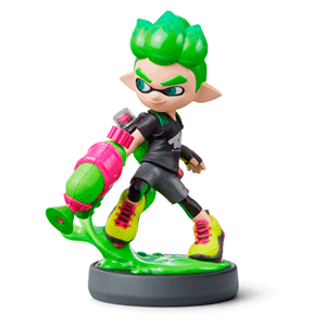 Figura amiibo Inkling Chico - Colección Splatoon