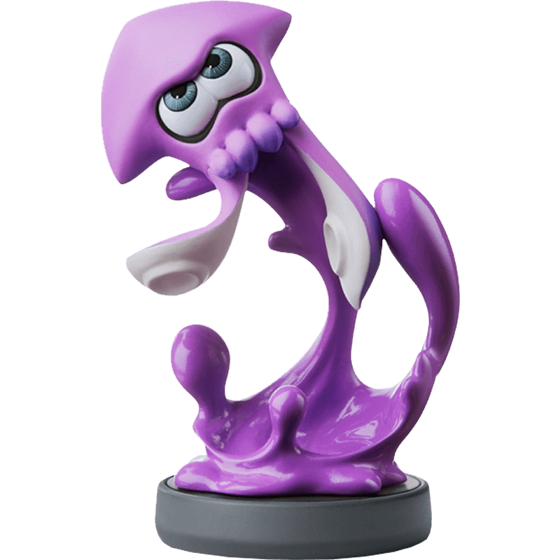 Figura amiibo Inkling Calamar Squid - Colección Splatoon