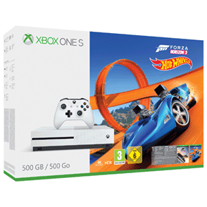 Xbox One S 500 Gb Forza Horizon 3 +  Hot Wheels