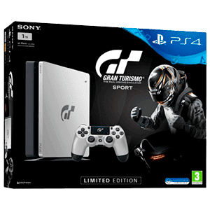 PlayStation 4 Slim 1Tb Edición Limitada + Gran Turismo Sport