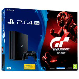 Playstation 4 Pro 1Tb + Gran Turismo Sport