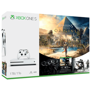 Xbox One S 1TB Assassin´s Creed Origins + Tom Clancy´s Rainbow Siege