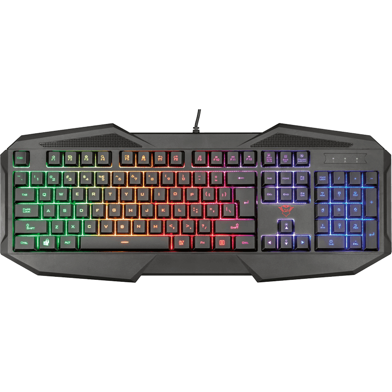 Trust GXT 830RW Avonn LED Multicolor Spanish Layout - Teclado Gaming