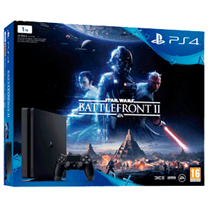 PlayStation 4 Slim 1TB + Star Wars Battlefront II