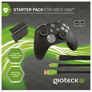 Starter Pack Gioteck (Batería+Cable HDMI 4K+Funda Silicona) - Seminuevo