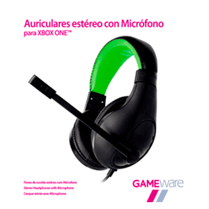 Auriculares Estéreo con Micrófono GAMEware