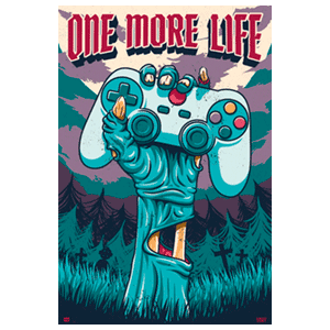 Póster Gamer: One More Life