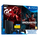 PlayStation 4 Slim 1Tb + Gran Turismo Sport + Uncharted: El Legado Perdido + 2º Dualshock 4 V2