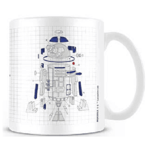Taza Star Wars: R2-D2 Exploded 320ml