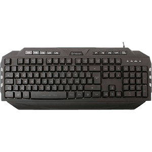Nacon CL-200 Membrana Negro Spanish Layout - Teclado Gaming