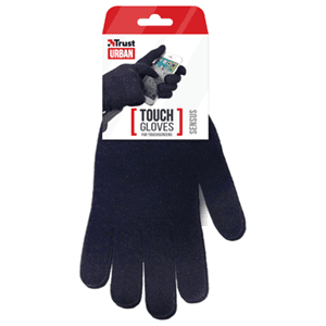 Guantes azules Trust Sensus TouchScreen talla L/XL
