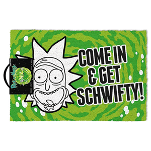 Felpudo Rick y Morty: Schwifty