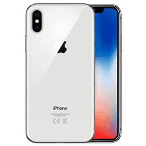 iPhone X 64gb Plata