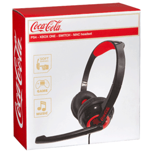 Indeca Mini Coca-Cola PC - PS5 - PS4 - XBOX - Switch - Auriculares