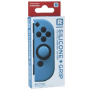 Funda Silicona Azul + Grips Joy-Con Derecho