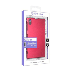 Carcasa Rígida Burdeos para Xperia Z1 Khora - Reacondicionado
