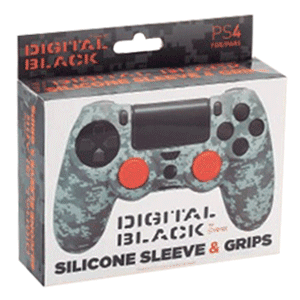 Funda de Silicona + 2 Grips para Controller FR-Tec Digital Black