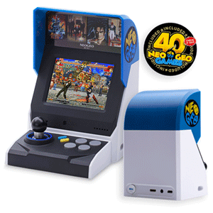 Consola Retro SNK Neo Geo Mini (40 juegos)