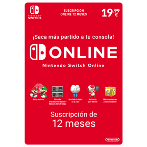 365 Días Subscripción Switch Online (Individual)