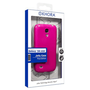 Carcasa flexible Magenta Galaxy S4 Mini Khora - Reacondicionado