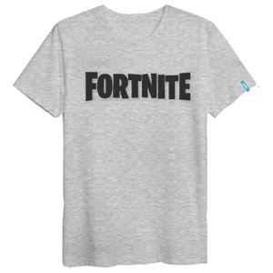Camiseta Logo Gris Fortnite XL