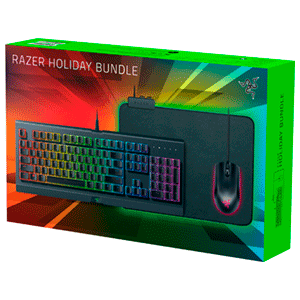 Razer Holiday Bundle Teclado+Ratón+Alfombrilla RGB - Pack Gaming