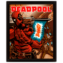 Cuadro 3D Deadpool: Bang