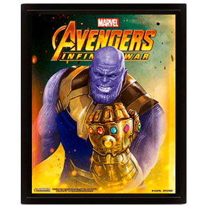 Cuadro 3D Vengadores Infinity War: Thanos