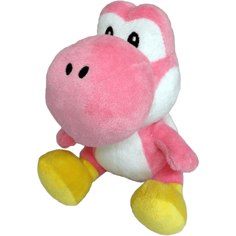 Peluche nintendo: Yoshi Rosa 17cm
