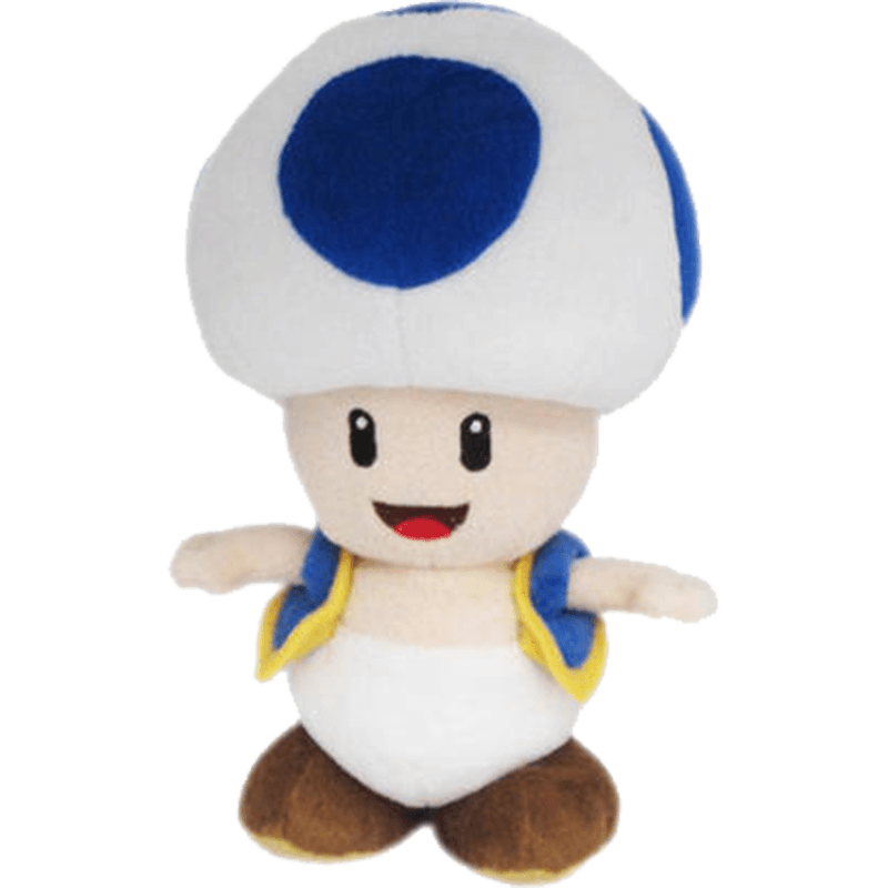 Peluche nintendo: Toad Azul 20cm