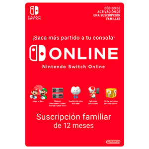 365 Días Subscripción Switch Online (Familiar)